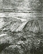 Винсент Виллем Ван Гог Овер 1890г,Пшеничные поля. ван-гог.рф